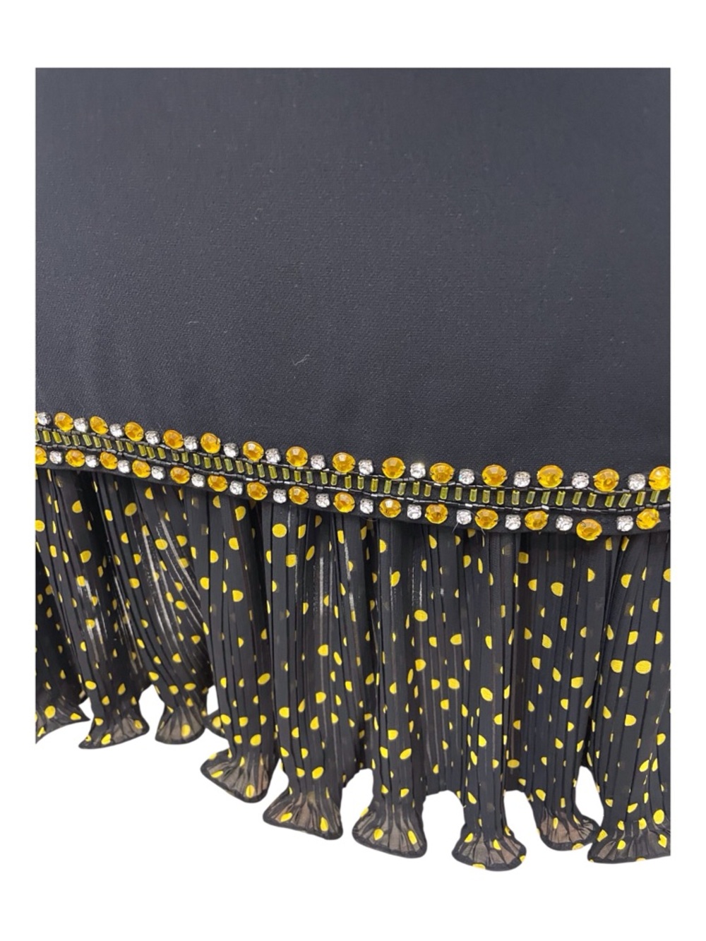Louise Ricci Women's Black Skirt,10 - Picture 3 of 6
